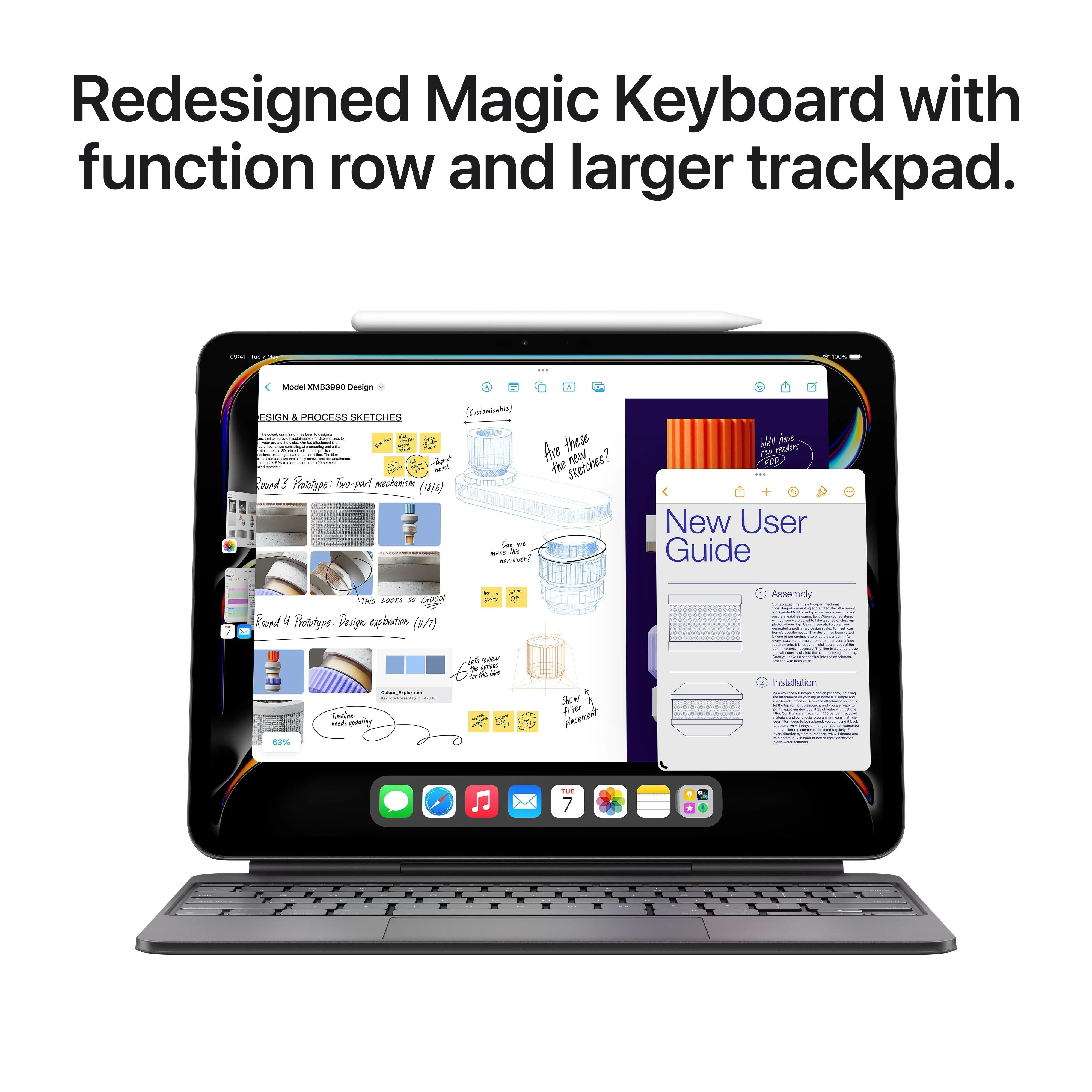 11-inch iPad Pro Wi-Fi + Cellular 512GB Standard Glass - Space Black (M4) - Image 8
