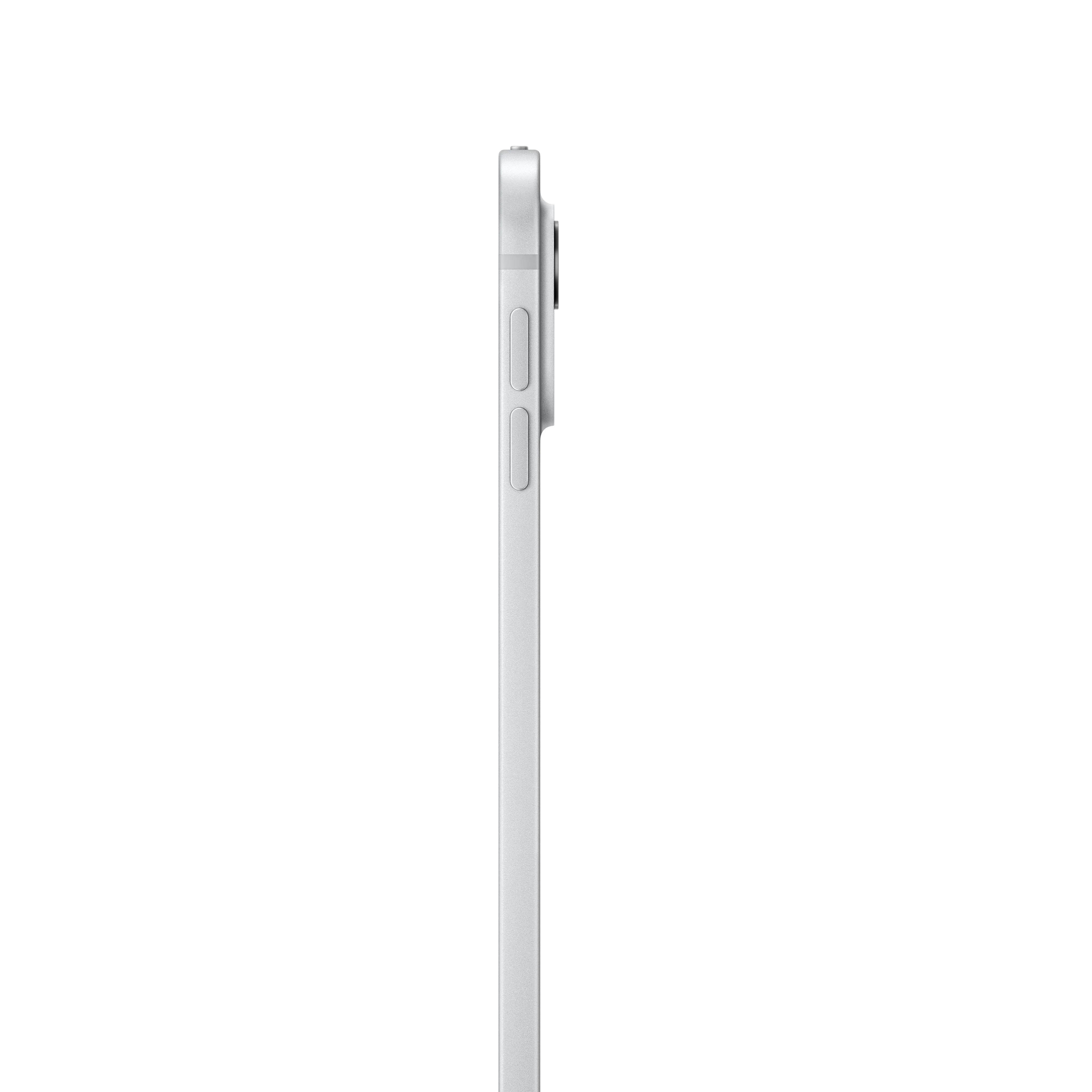13-inch iPad Pro Wi-Fi + Cellular 256GB Standard Glass - Silver (M4) - Image 3