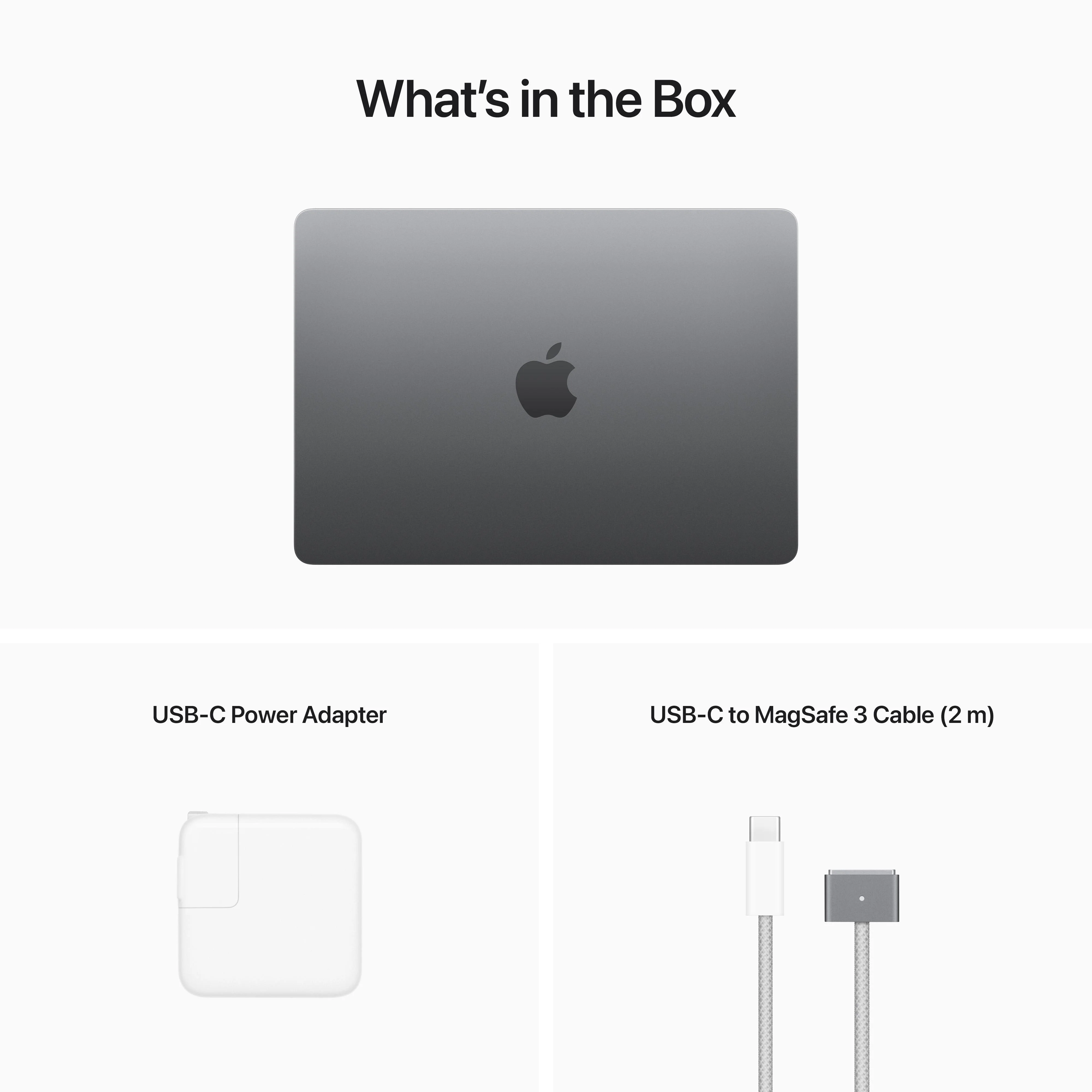 13-inch MacBook Air: Apple M2 chip with 8‑core CPU and 8‑core GPU, 256GB SSD - Space Grey - Image 11
