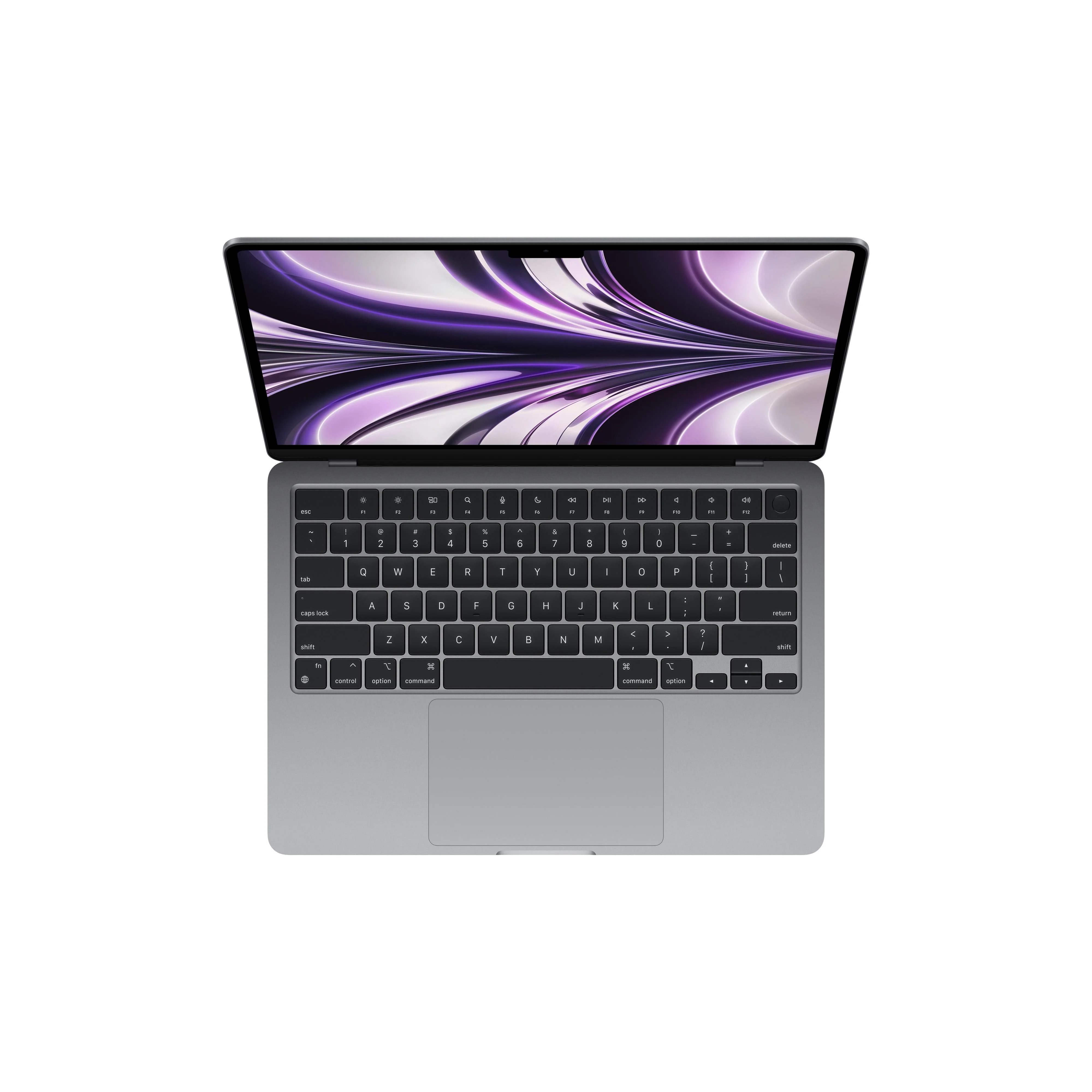 13-inch MacBook Air: Apple M2 chip with 8‑core CPU and 10‑core GPU, 512GB SSD - Space Grey - Image 3