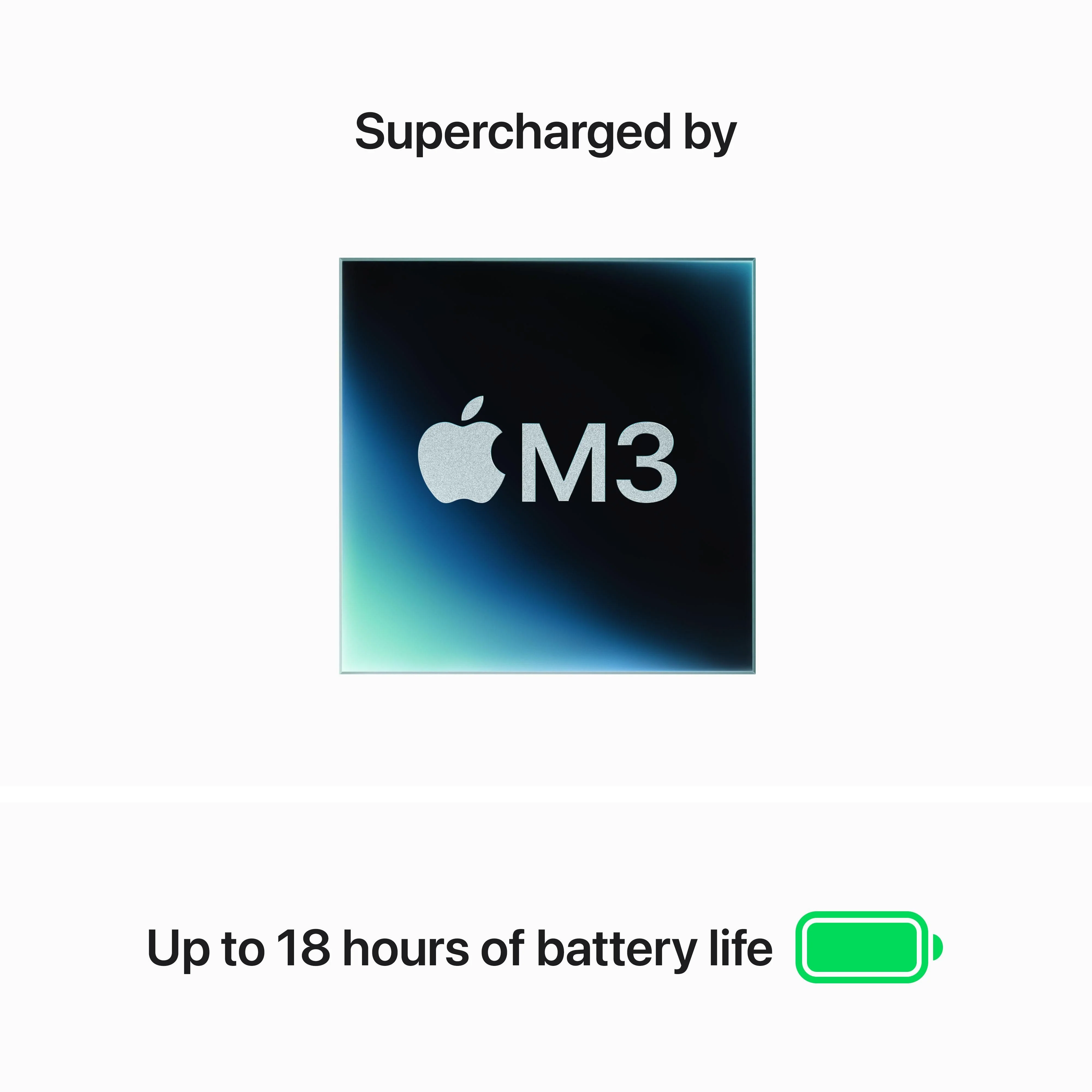 13-inch MacBook Air: Apple M3 chip with 8‑core CPU and 8‑core GPU, 256GB SSD - Silver - Image 4