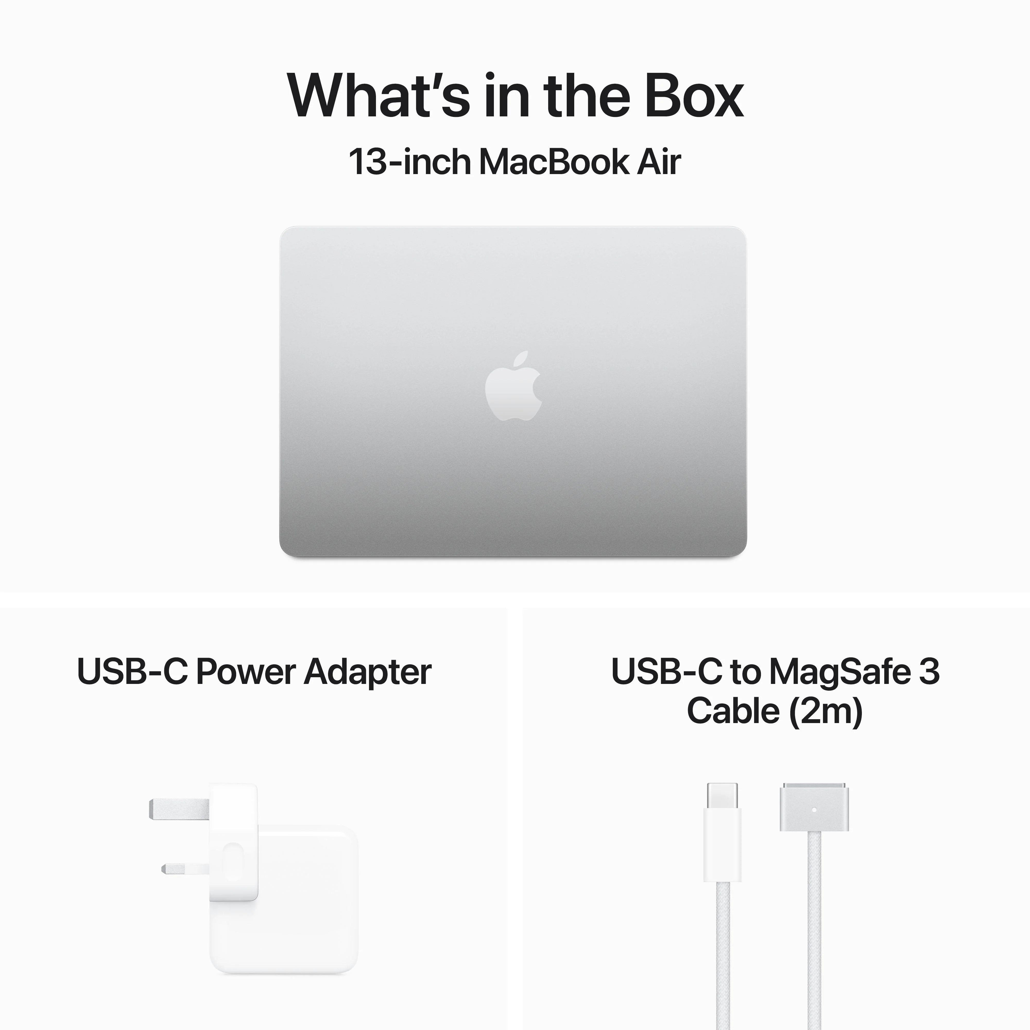 13-inch MacBook Air: Apple M3 chip with 8‑core CPU and 8‑core GPU, 256GB SSD - Silver - Image 9