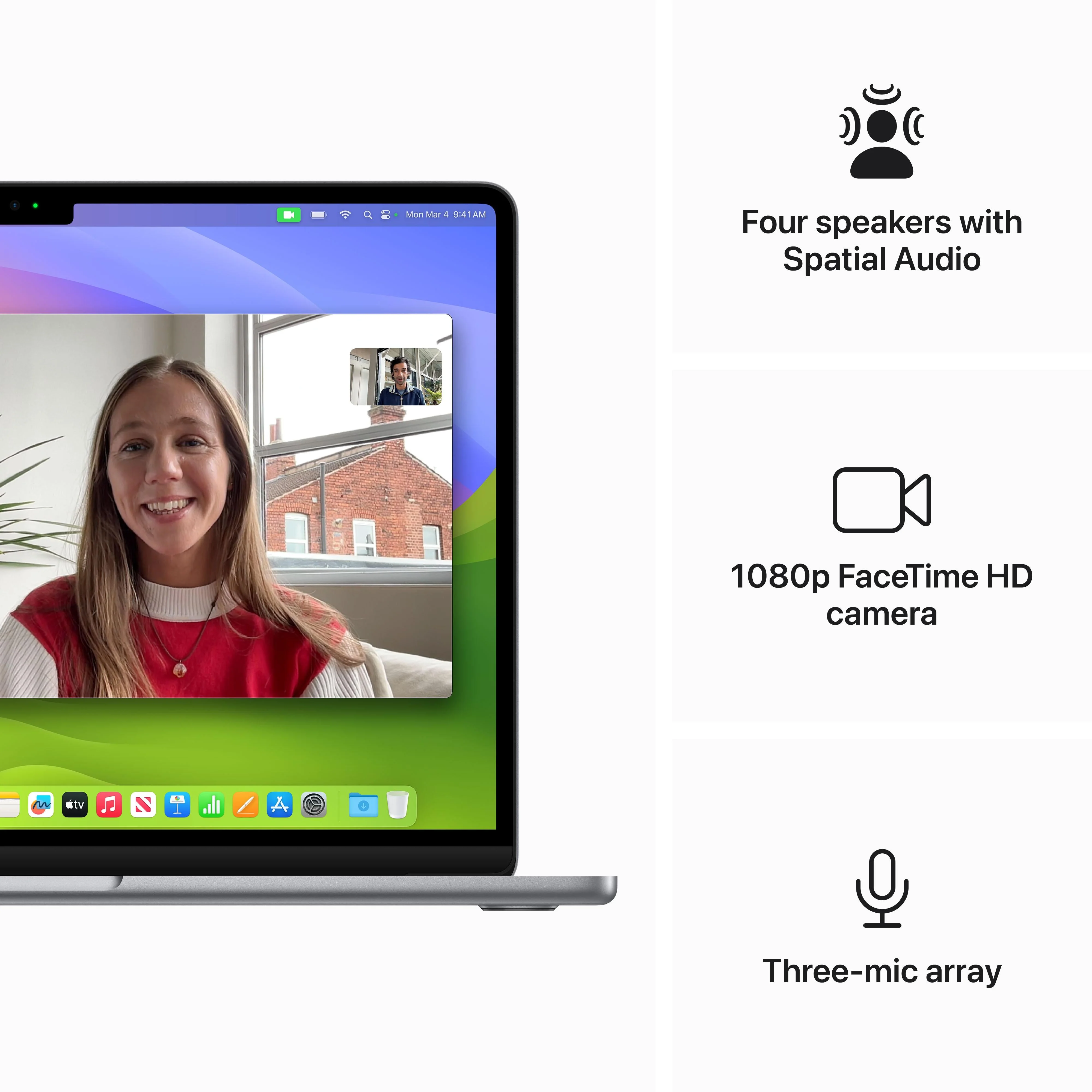13-inch MacBook Air: Apple M3 chip with 8‑core CPU and 10‑core GPU, 512GB SSD - Space Grey - Image 6