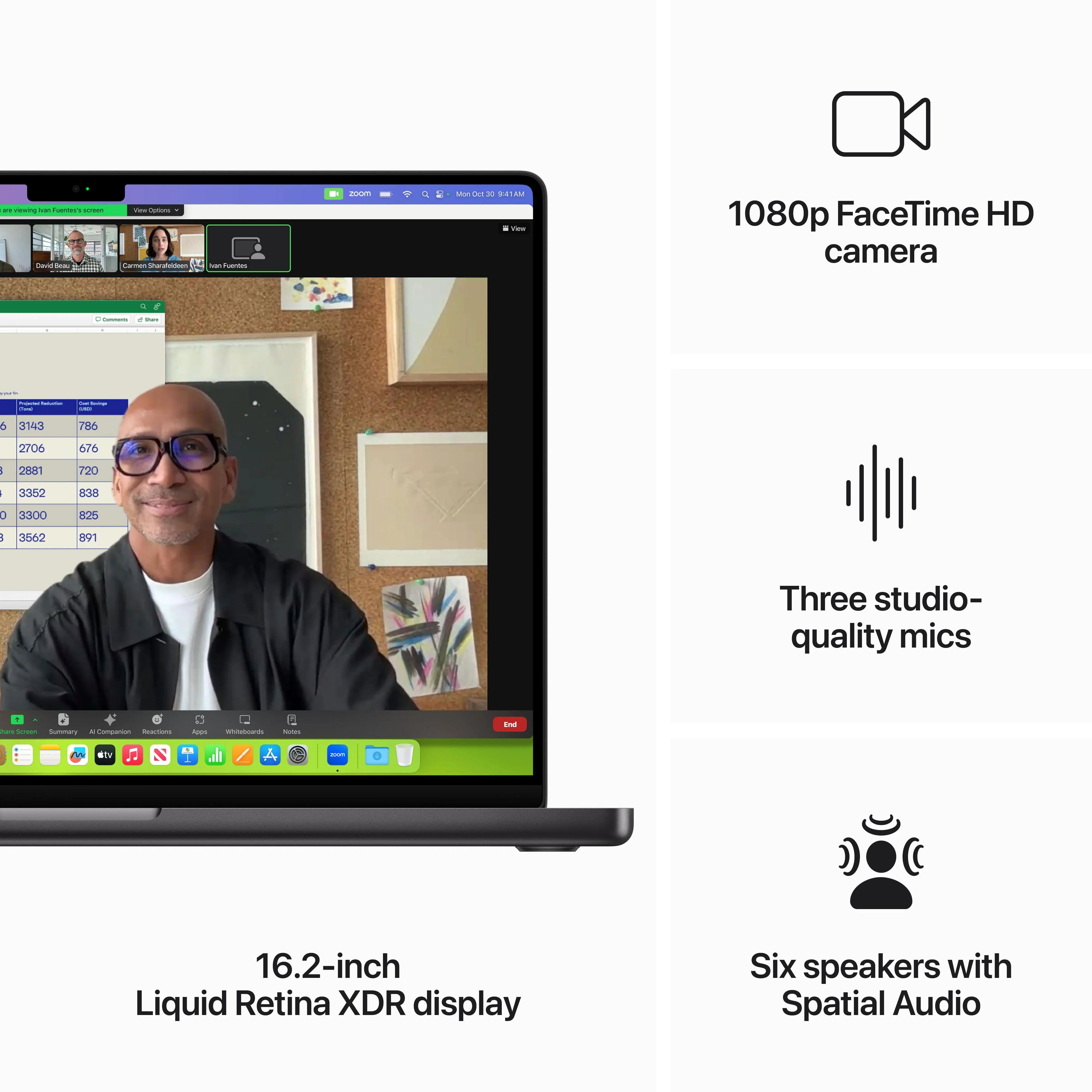 16-inch MacBook Pro: Apple M3 Pro chip with 12‑core CPU and 18‑core GPU, 512GB SSD - Space Black - Image 5