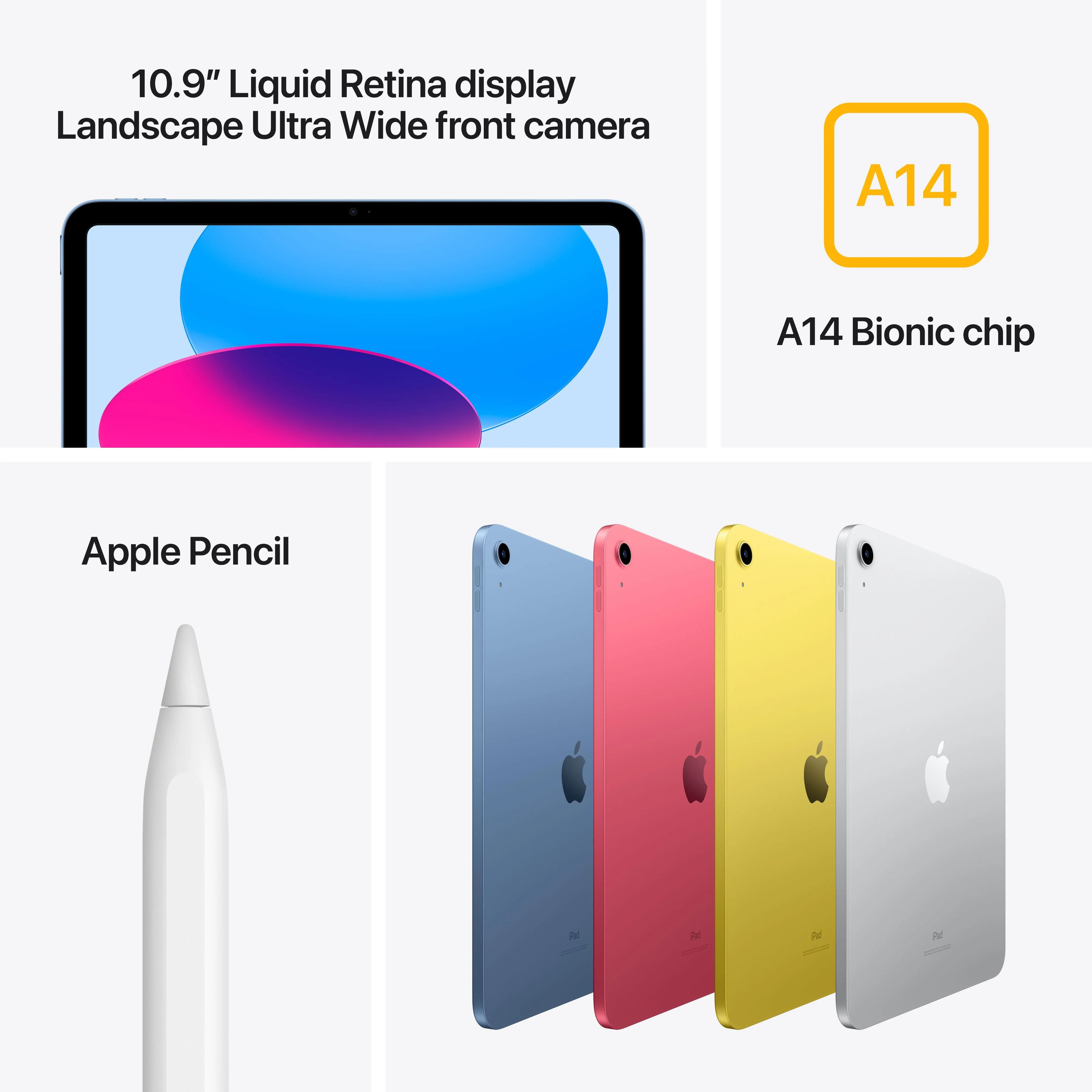 10.9-inch iPad Wi-Fi 256GB - Yellow (10th generation) - Image 6