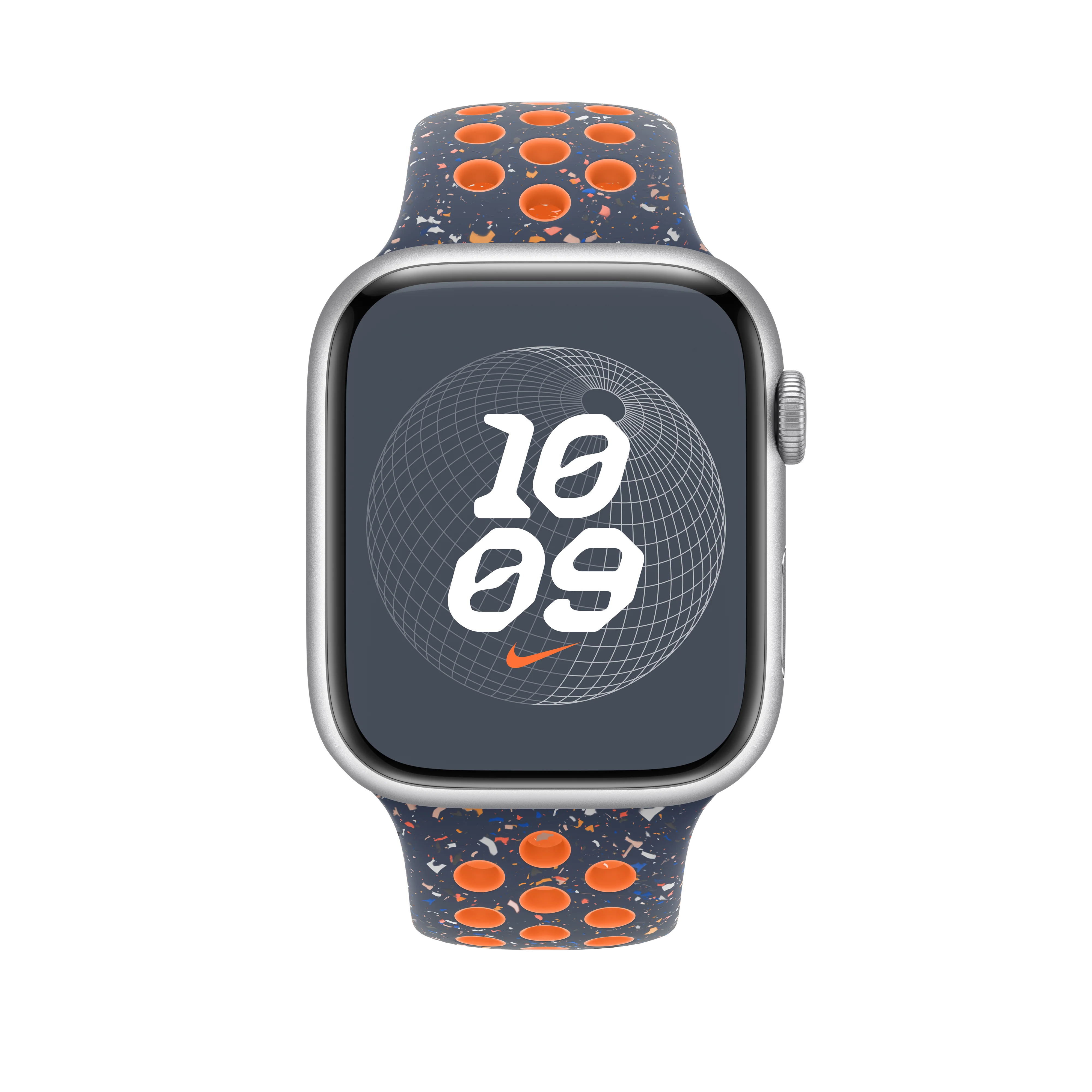 45mm Blue Flame Nike Sport Band - S/M - Image 3