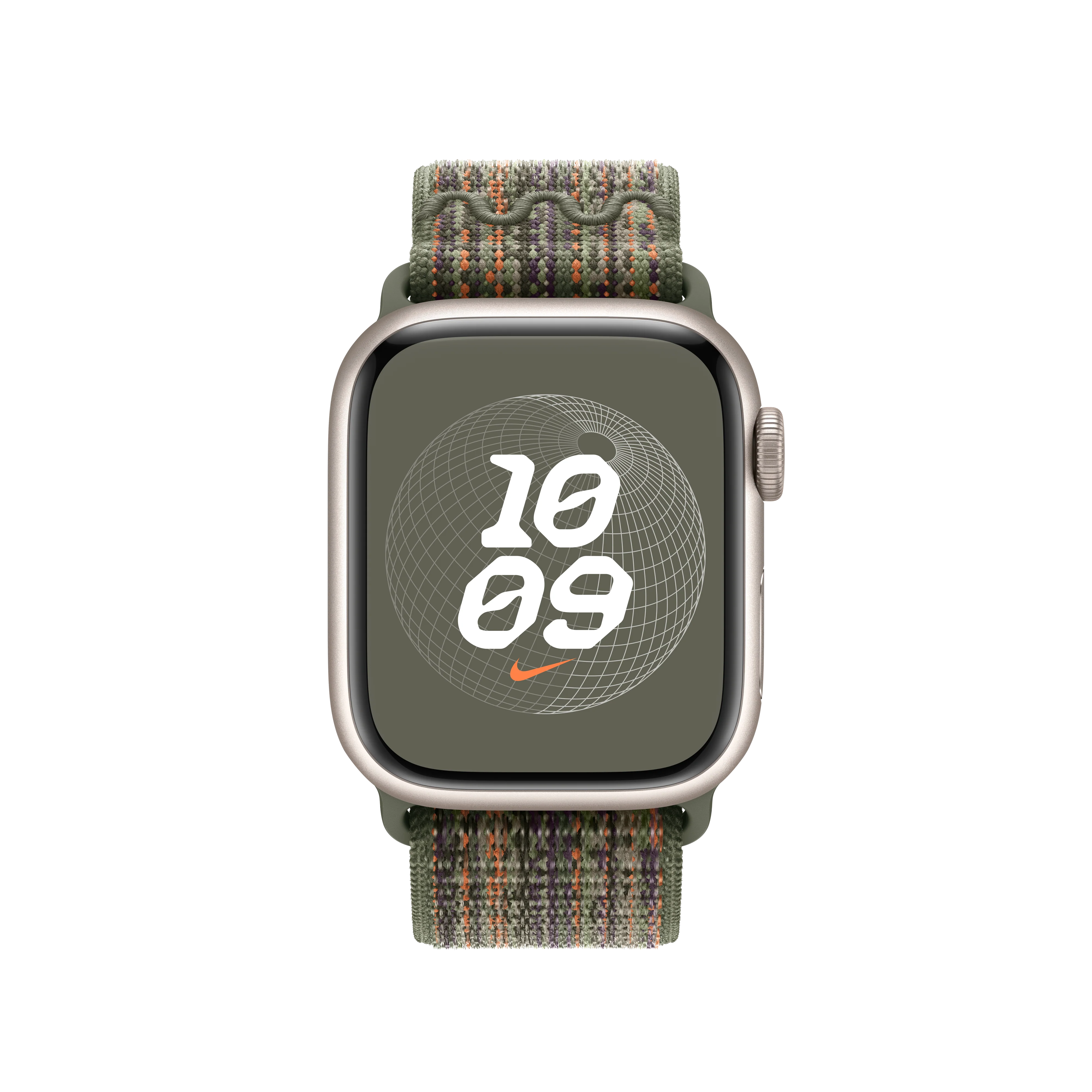 41mm Sequoia/Orange Nike Sport Loop - Image 3