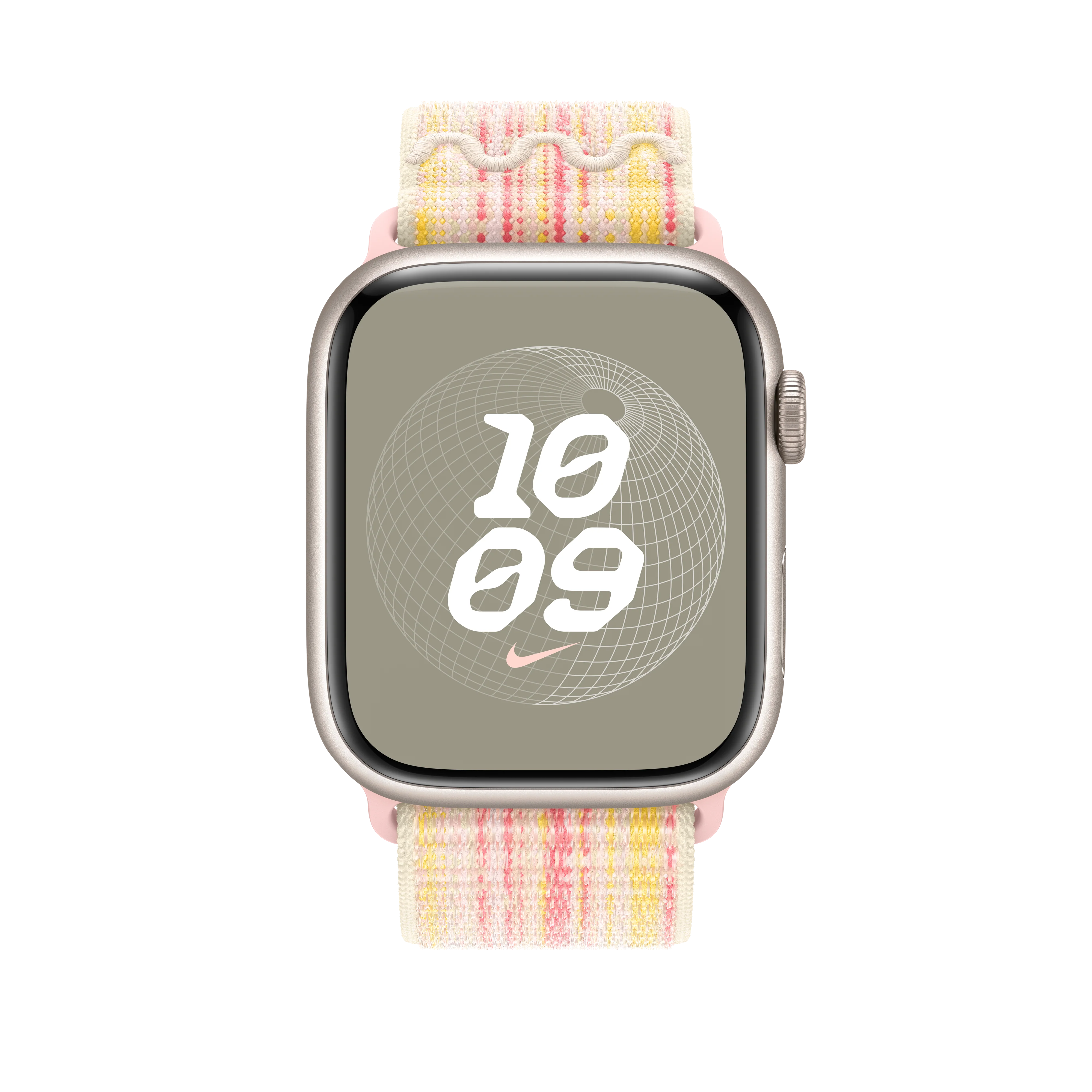 45mm Starlight/Pink Nike Sport Loop - Image 3