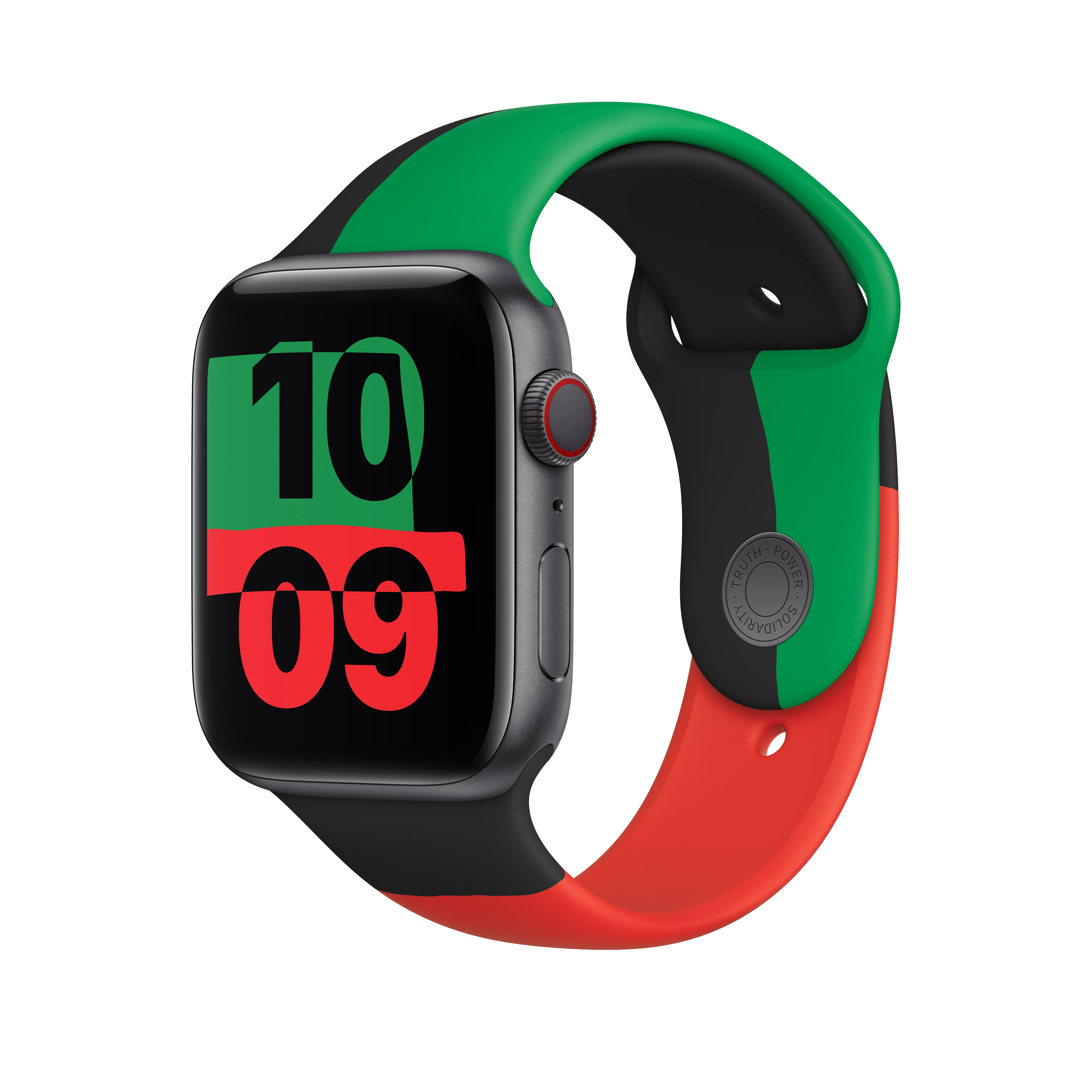 44mm Black Unity Sport Band - M/L - Image 2