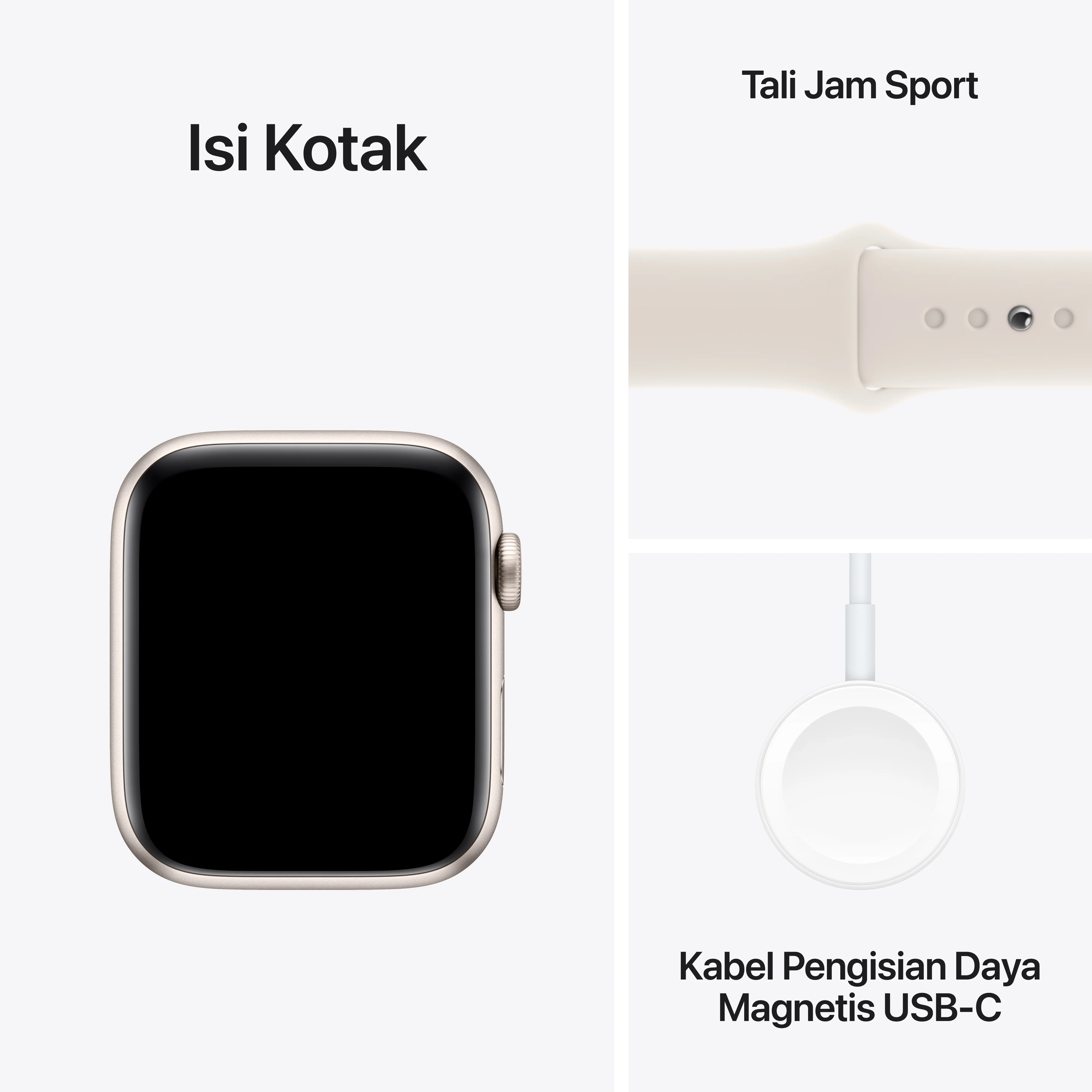 2024 Apple Watch SE 44 mm Aluminium Case Sport Band - Image 7