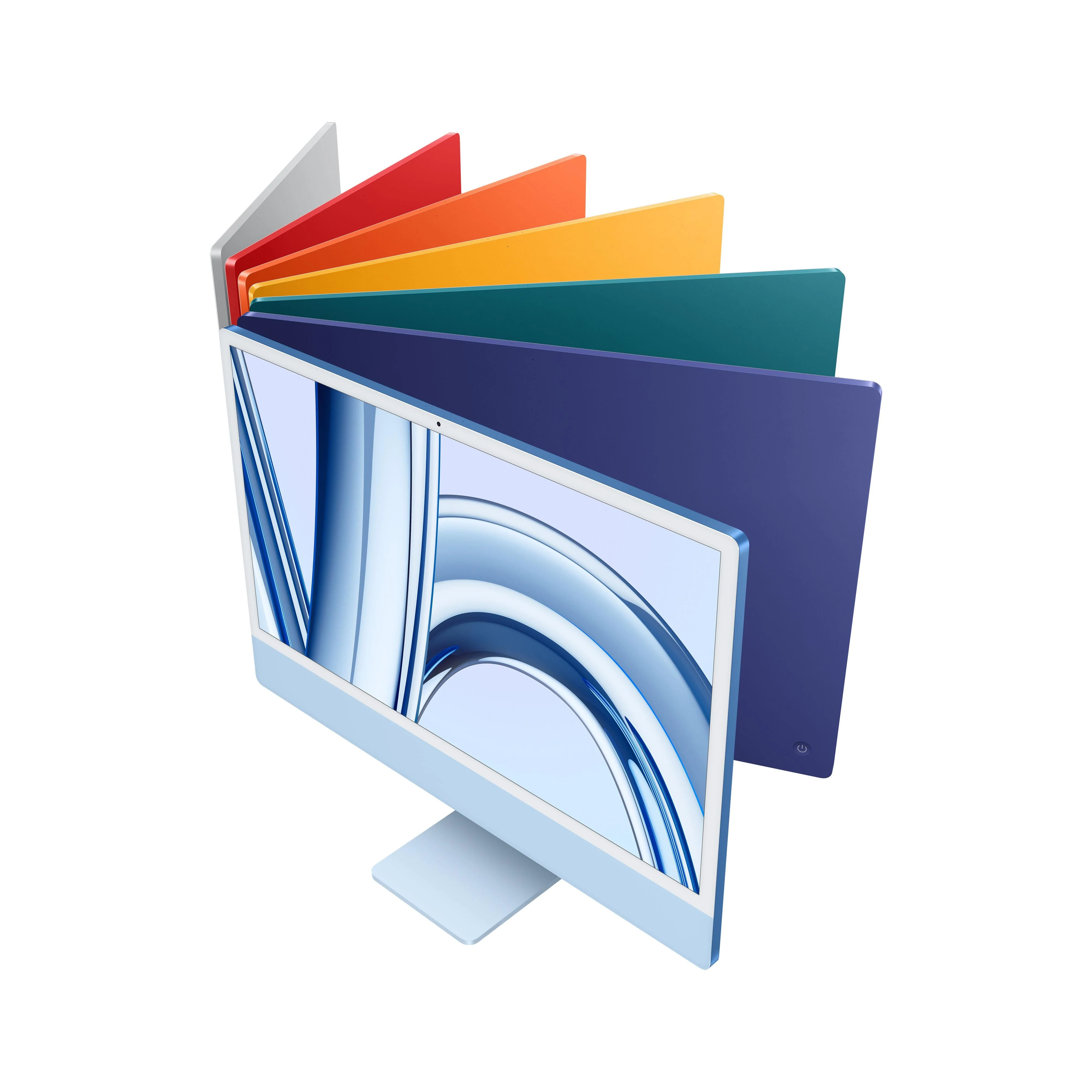 24-inch iMac with Retina 4.5K display: Apple M3 chip with 8‑core CPU and 10‑core GPU, 256GB SSD - Blue - Image 8