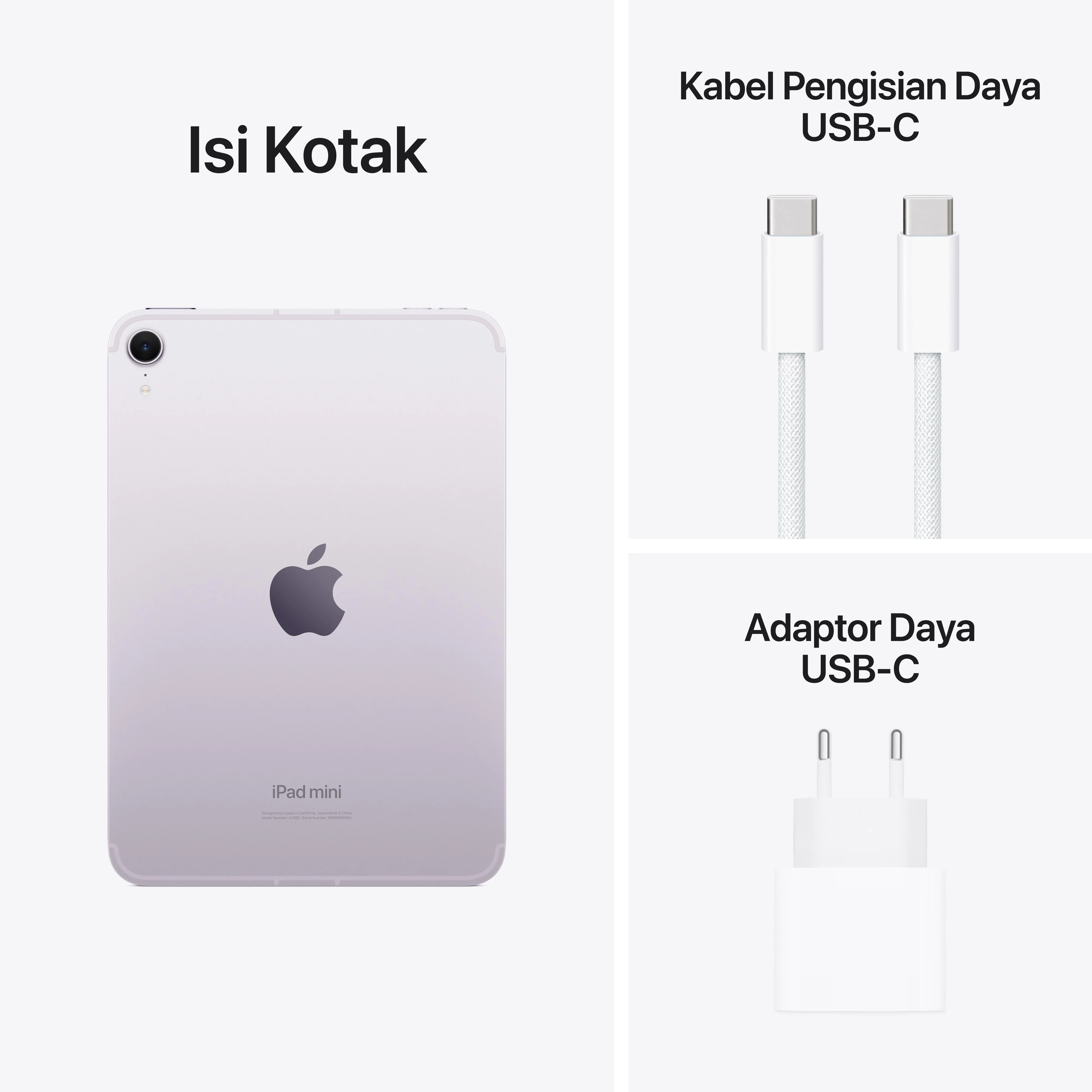 iPad mini 7 WiFi + Cell 512GB Purple - Image 9