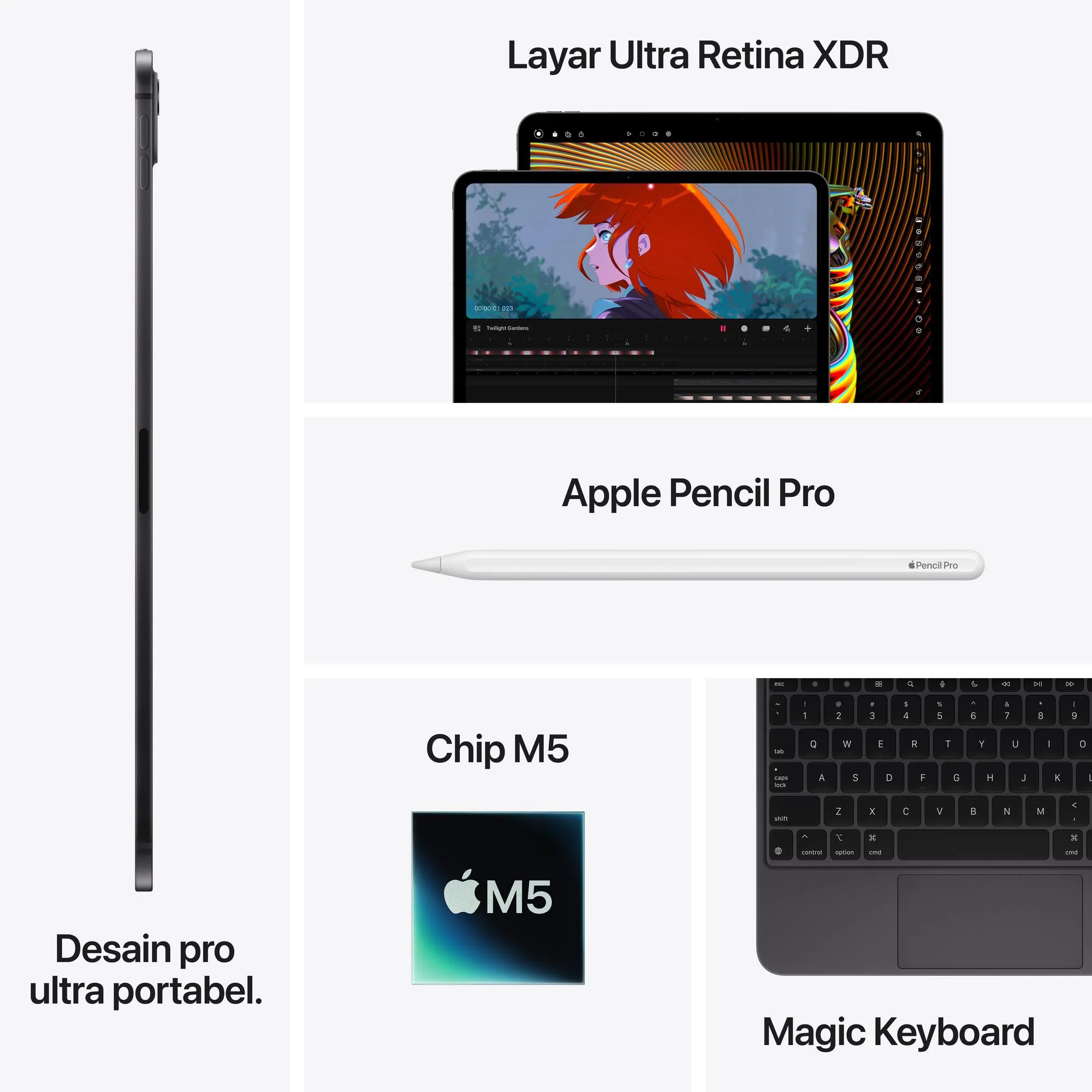 iPad Pro 13-inch M5 Wi-Fi Cell Nano-Glass - Image 8