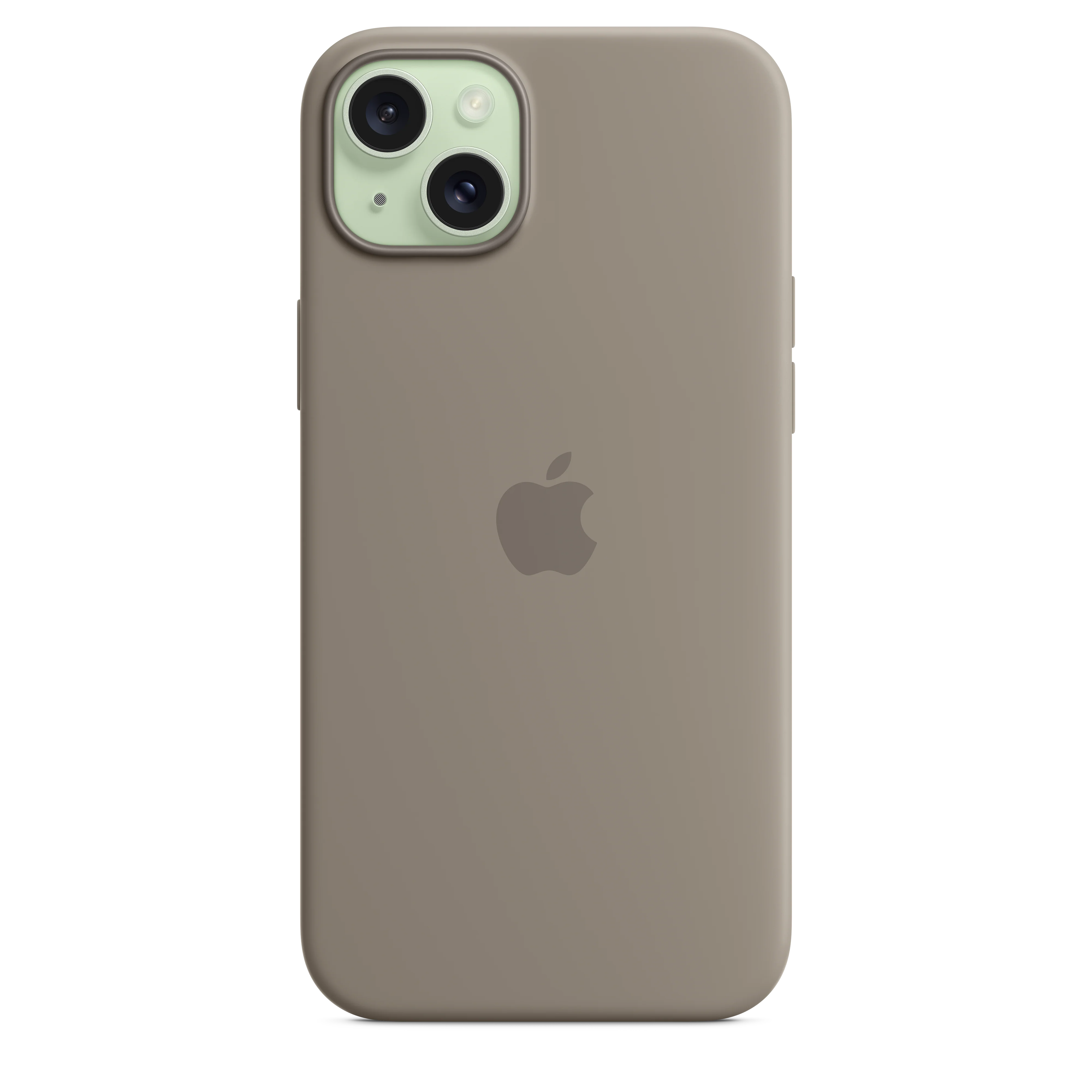 iPhone 15 Plus Silicone Case with MagSafe - Clay - Image 4