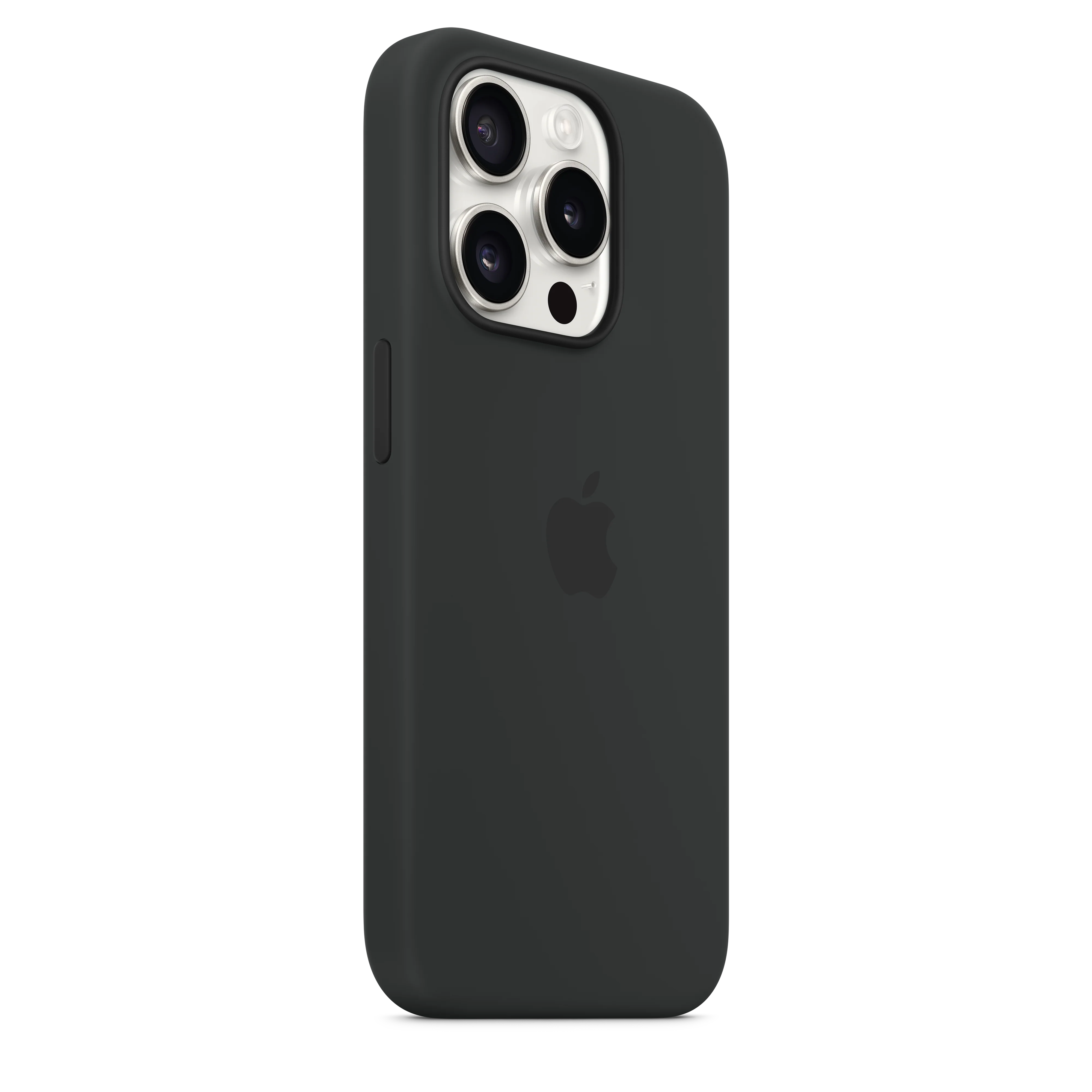 iPhone 15 Pro Silicone Case with MagSafe - Black - Image 5