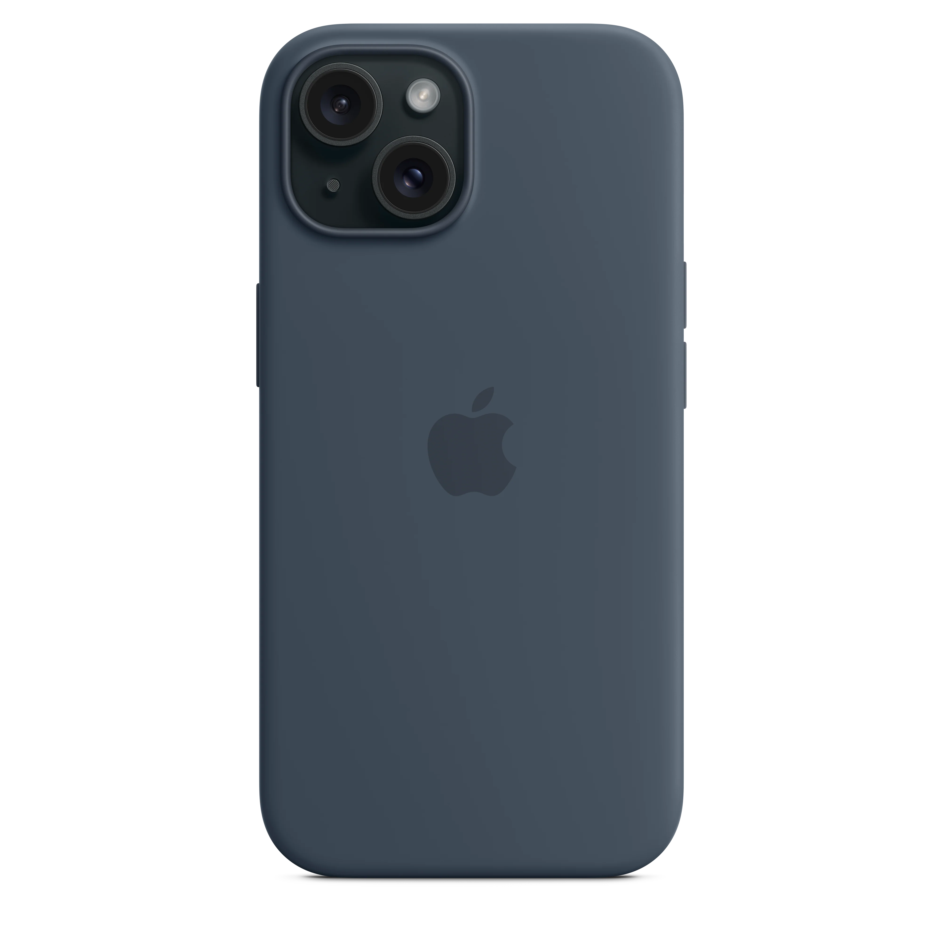 iPhone 15 Silicone Case with MagSafe - Storm Blue - Image 5
