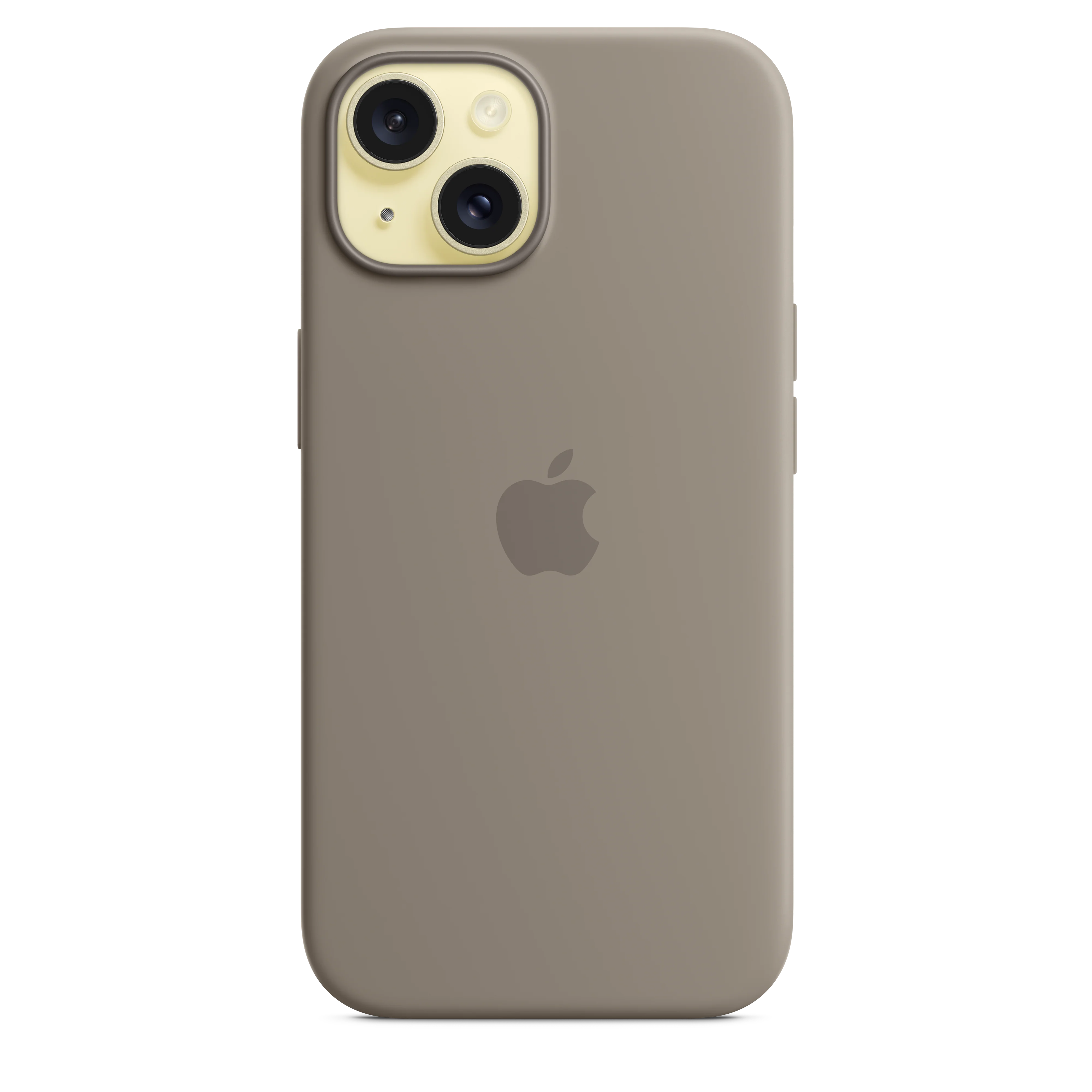 iPhone 15 Silicone Case with MagSafe - Clay - Image 3