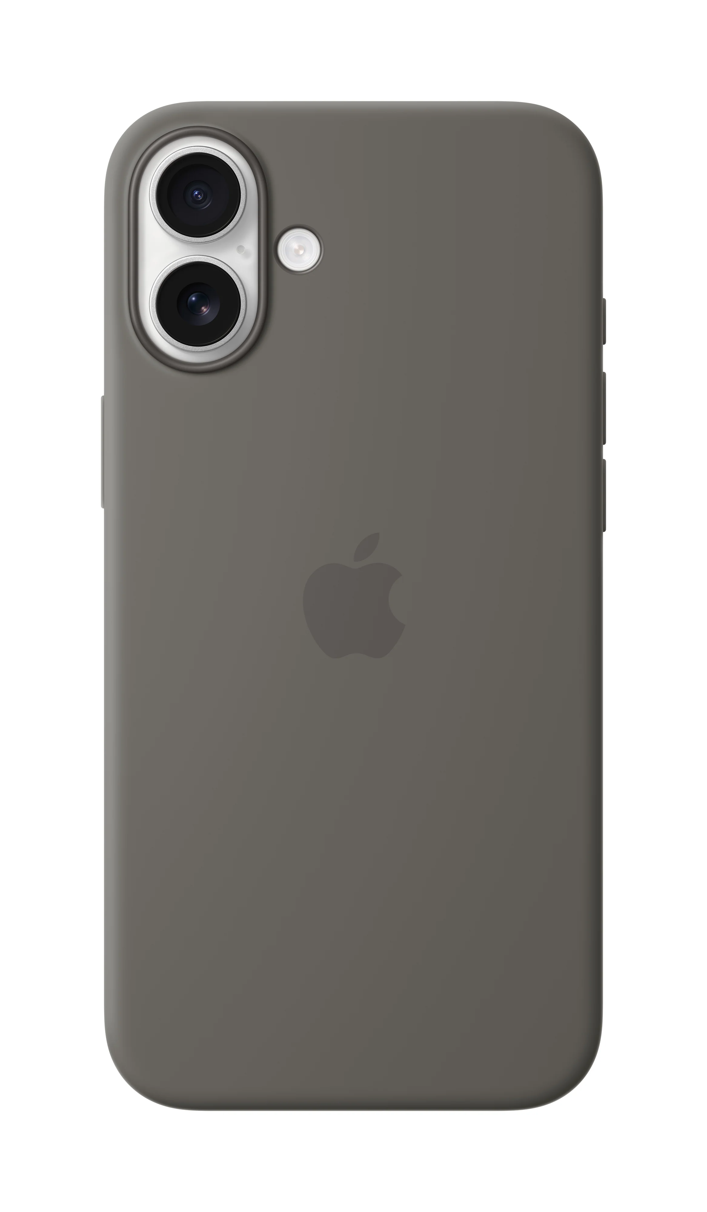 iPhone 16 Plus Silicone Case Stone Gray