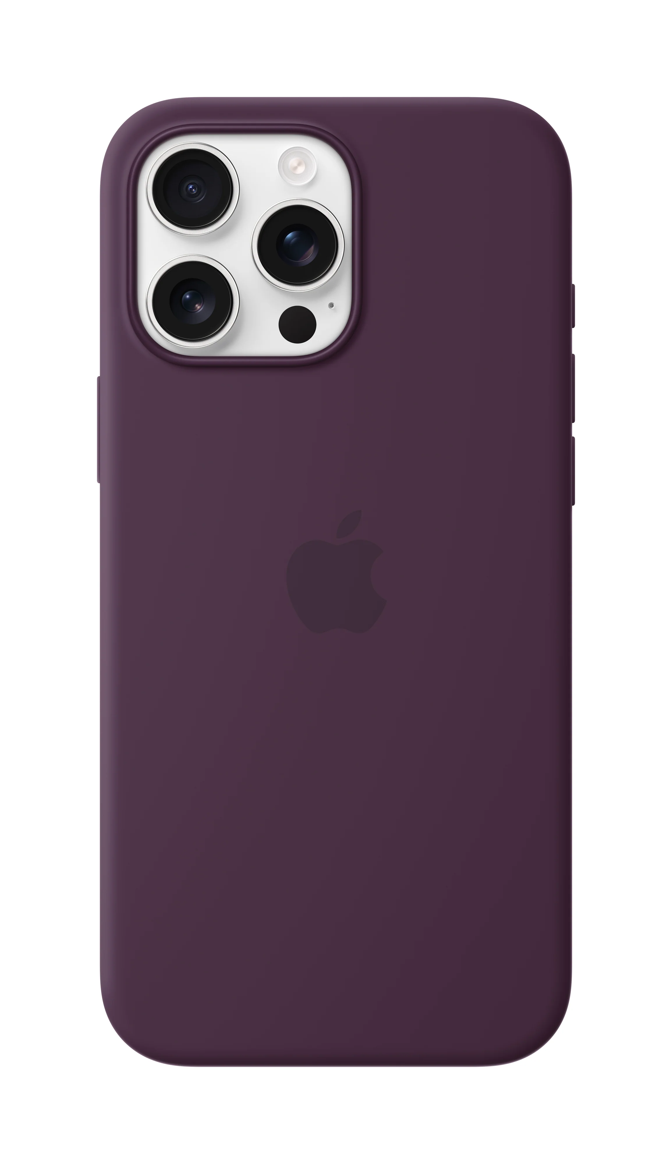 iPhone 16 Pro Max Silicone Case Plum