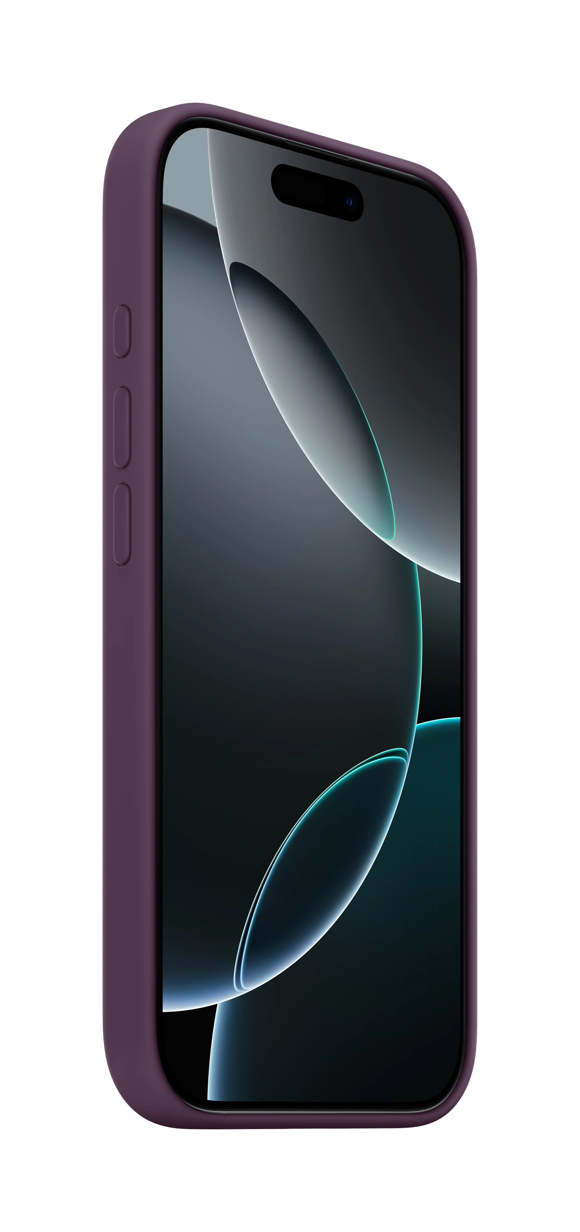 iPhone 16 Pro Silicone Case Plum - Image 2