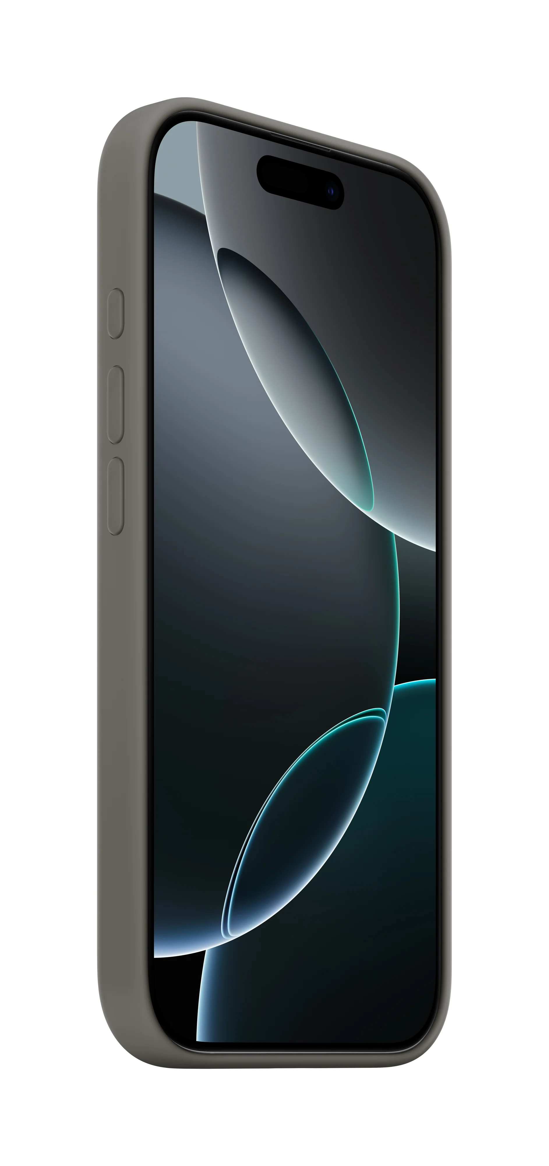 iPhone 16 Pro Silicone Case Stone Gray - Image 2