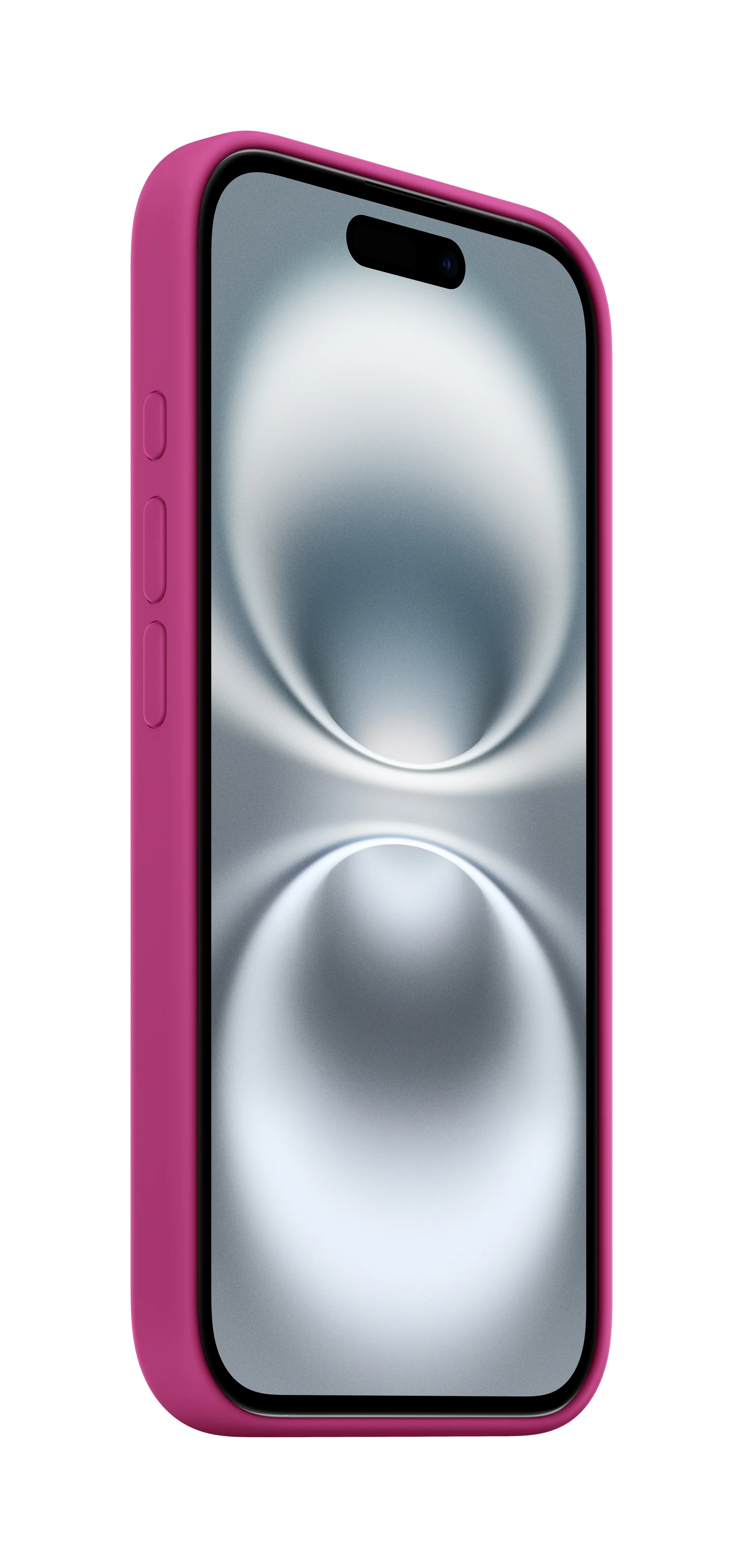 iPhone 16 Silicone Case Fuchsia - Image 2