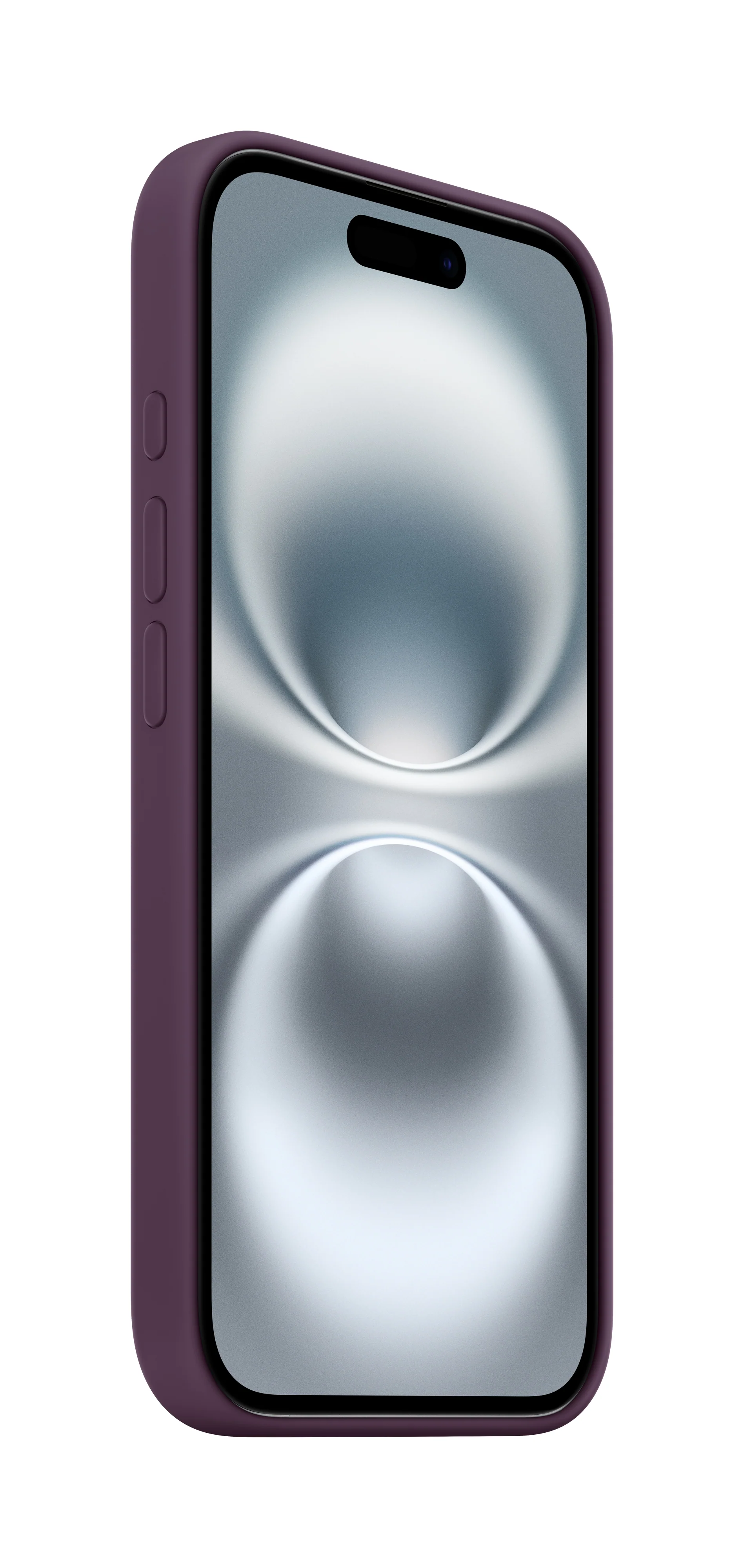 iPhone 16 Silicone Case Plum - Image 2