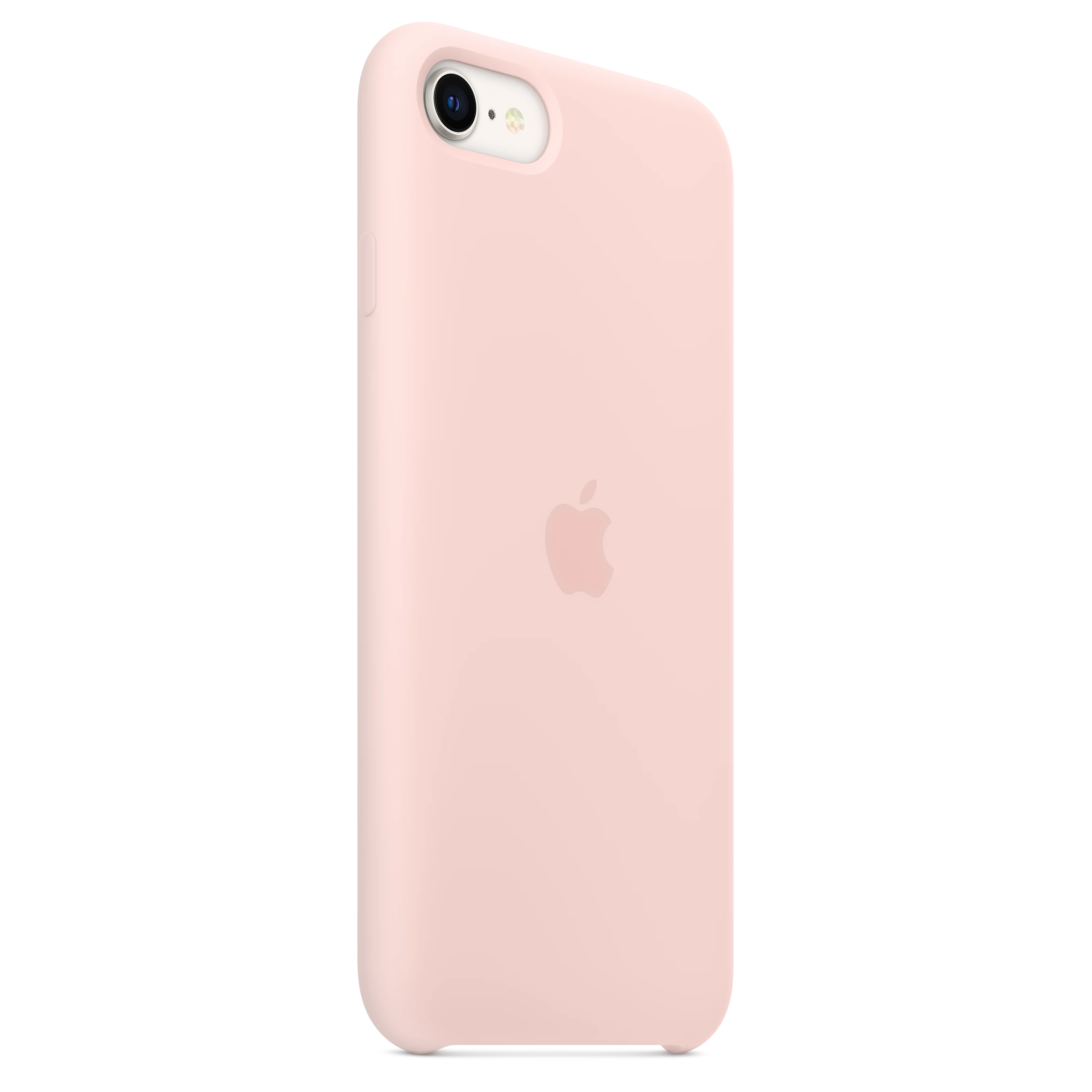 iPhone SE Silicone Case - Chalk Pink - Image 4